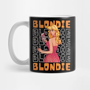 Atomic Explosively Blondie Mug